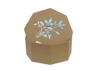 Hexagon Shaped Paper Craft Gift Box New Design