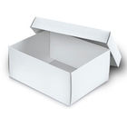 Luxury Shoe Packing Corrugated Paper Box , Customized Printed Foldable Paper Box