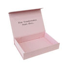 Pink Foldable Gift Box With Custom Logo Printing