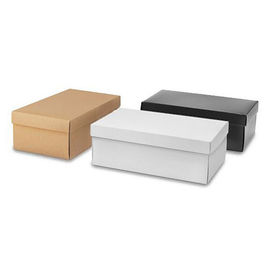 Contenitore di carta ondulato d'imballaggio di scarpa di lusso, scatola di carta pieghevole stampata su misura